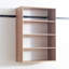 Système de garde-robe autoportant en bois-1253825478