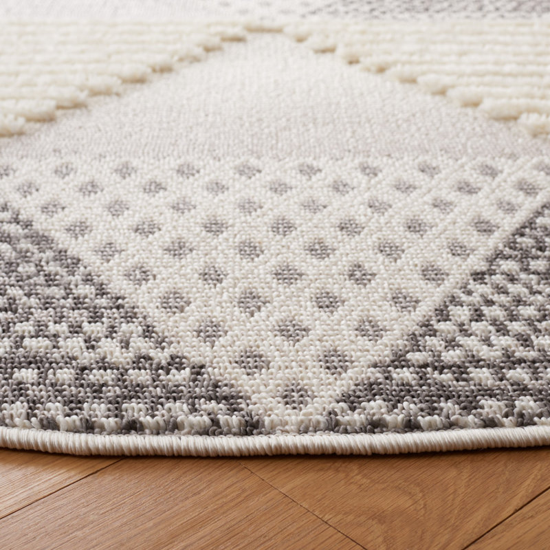 Urban Performance Geometric Rug, Round 6'7"