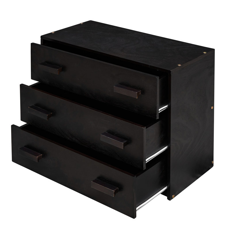 Lit mezzanine Safe Safe avec armoire de rangement fonctionnelle et tablette - coloré - et polyvalent, Espresso