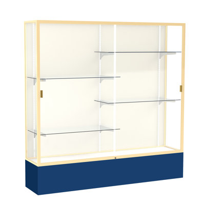 Spirit Series 72'' H x 72'' W Aluminum Display Cases 