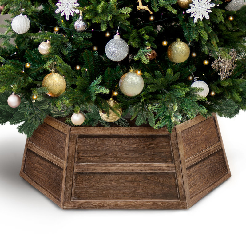 Collier d'arbre en bois, Brun