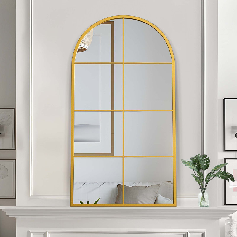 Miroir de salle de bain en fer