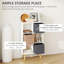 54.5cm W Manufactured Wood Shelving Unit