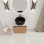 Meuble-lavabo mural 24 po avec lavabo d'art en céramique et porte à fermeture en douceur, emballage KD, contreplaqué-1501688873