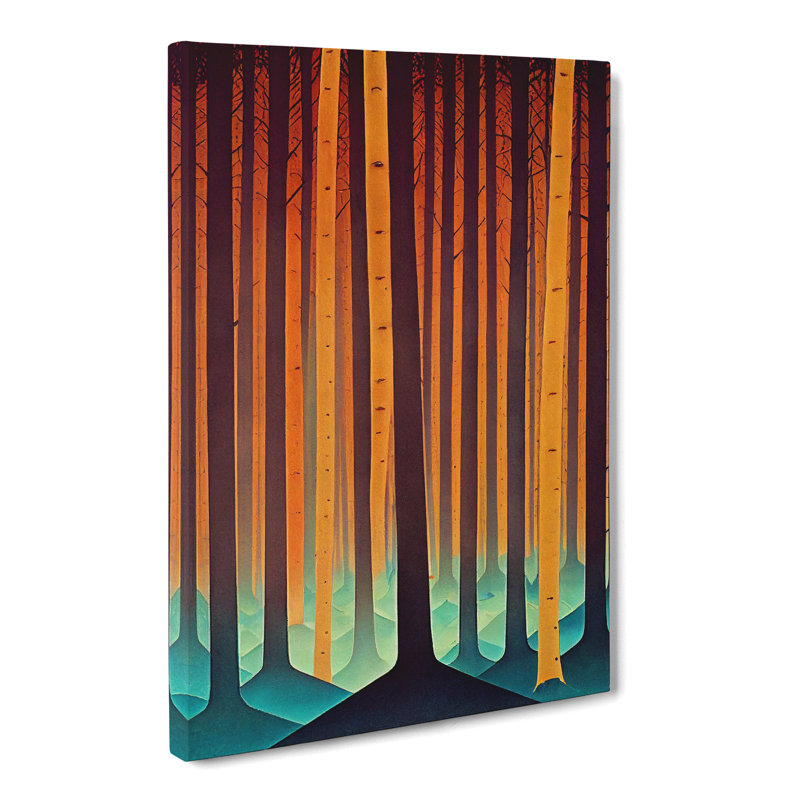 Forest Soviet - Wrapped Canvas, 76cm H x 50cm W x 3cm D