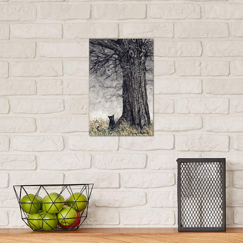 «Wild Thing» - Imprimé, H 12 po x l 8 po x P 0,75 po, Toile tendue
