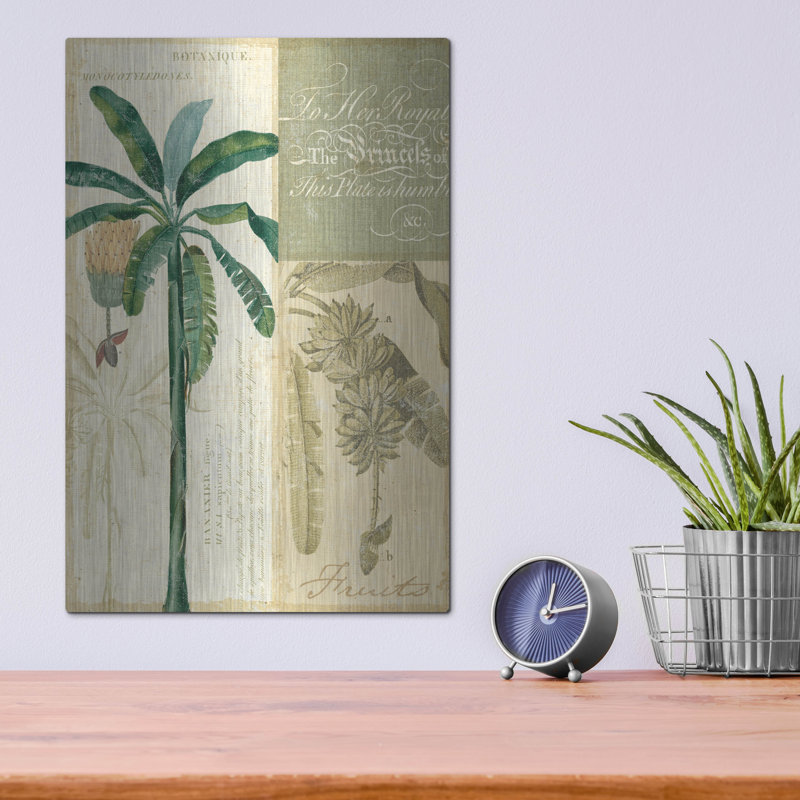 «Palm Study II» par NBL Studio, H 16 po x l 12 po