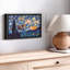 «Sleeping Kittens Starry Night», reproduction sur toile-102860893