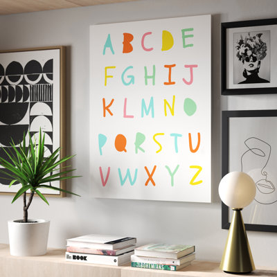 Lettre, monogrammes et nom Advja ABC