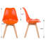 Chaise d'appoint rembourrée Pascal-1111361220