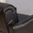 Carter 30'' Wide Faux Leather Swivel Upholstered Armchair-69524973