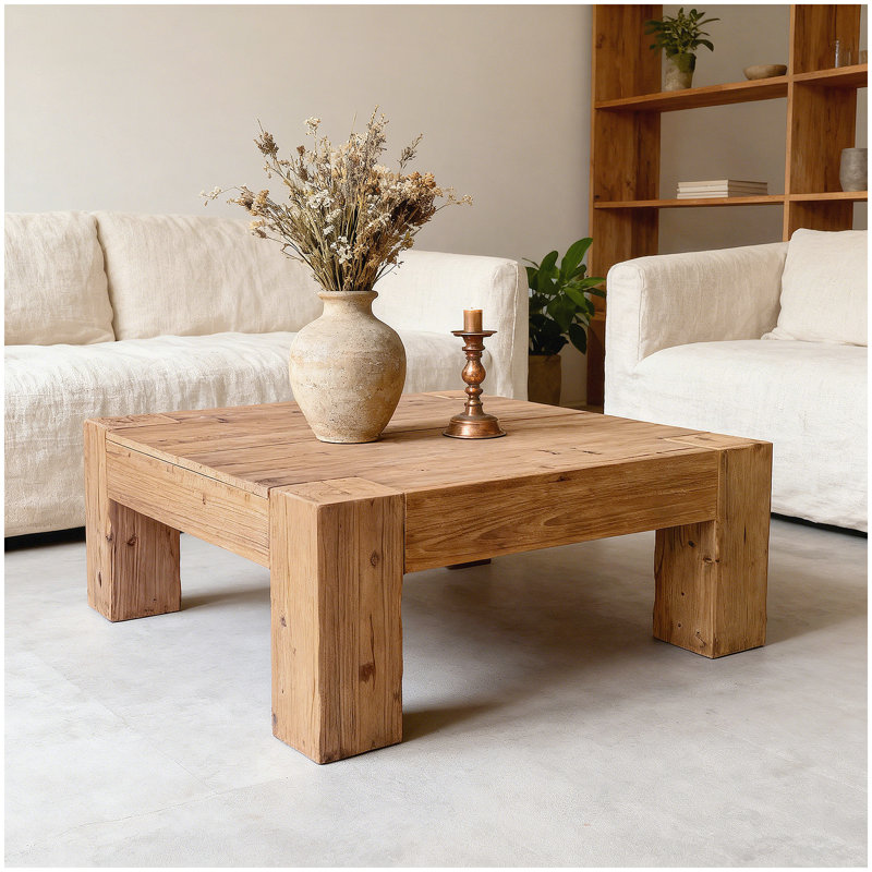 Table basse, Naturel antique
