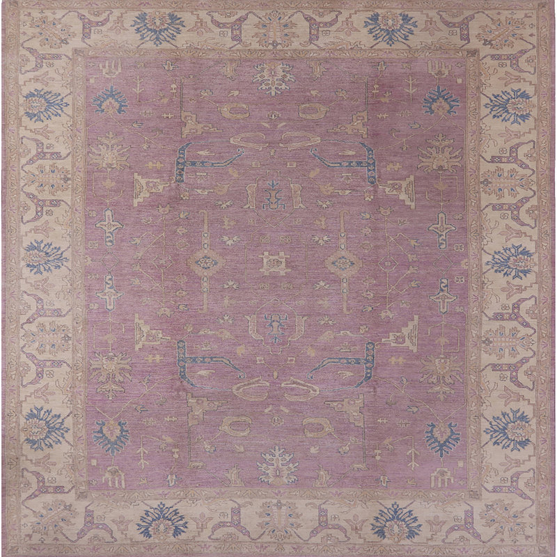 Phoibos Oriental Indoor Rug, Square 6'