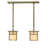 2 - Light Beige Kitchen Island Pendant