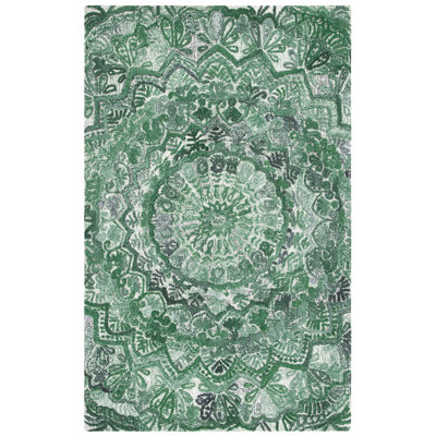 Dragon Marquee Hand Tufted Performance Oriental Rug