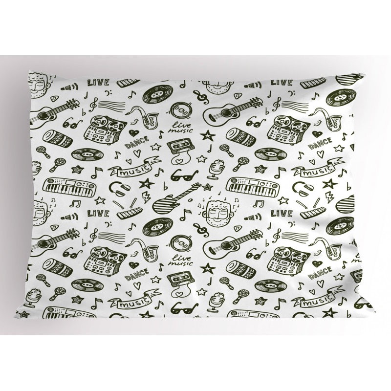 Cowboy Polyester Sham Set, Twin