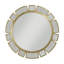 Angelina Round Metal Wall Mirror