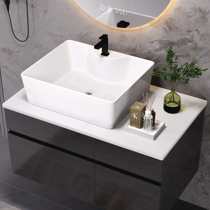 Floating Bathroom Vanity With Sink