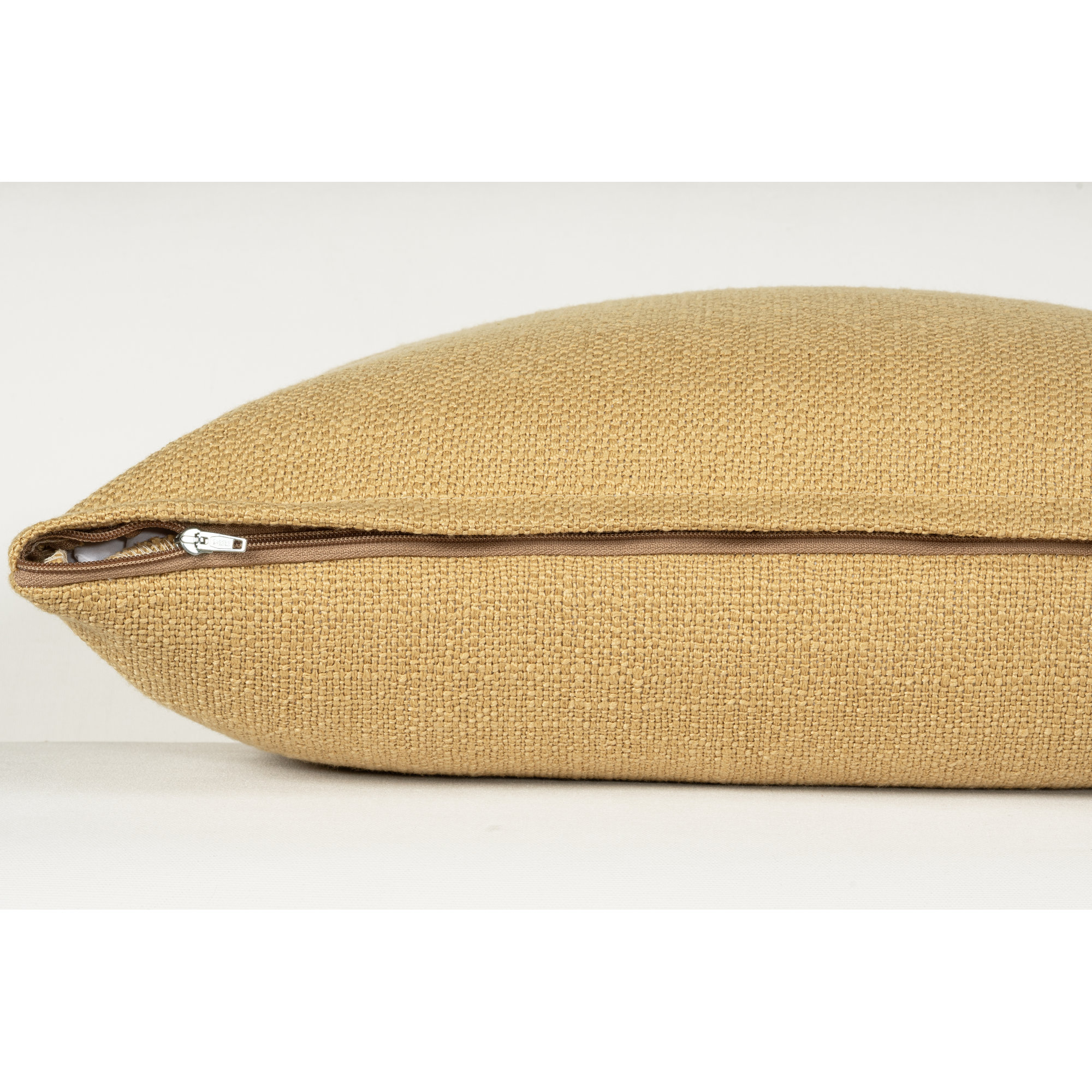 Birch Lane Coolidge Throw Pillow Throw, Square 17", Yellow, Polyester