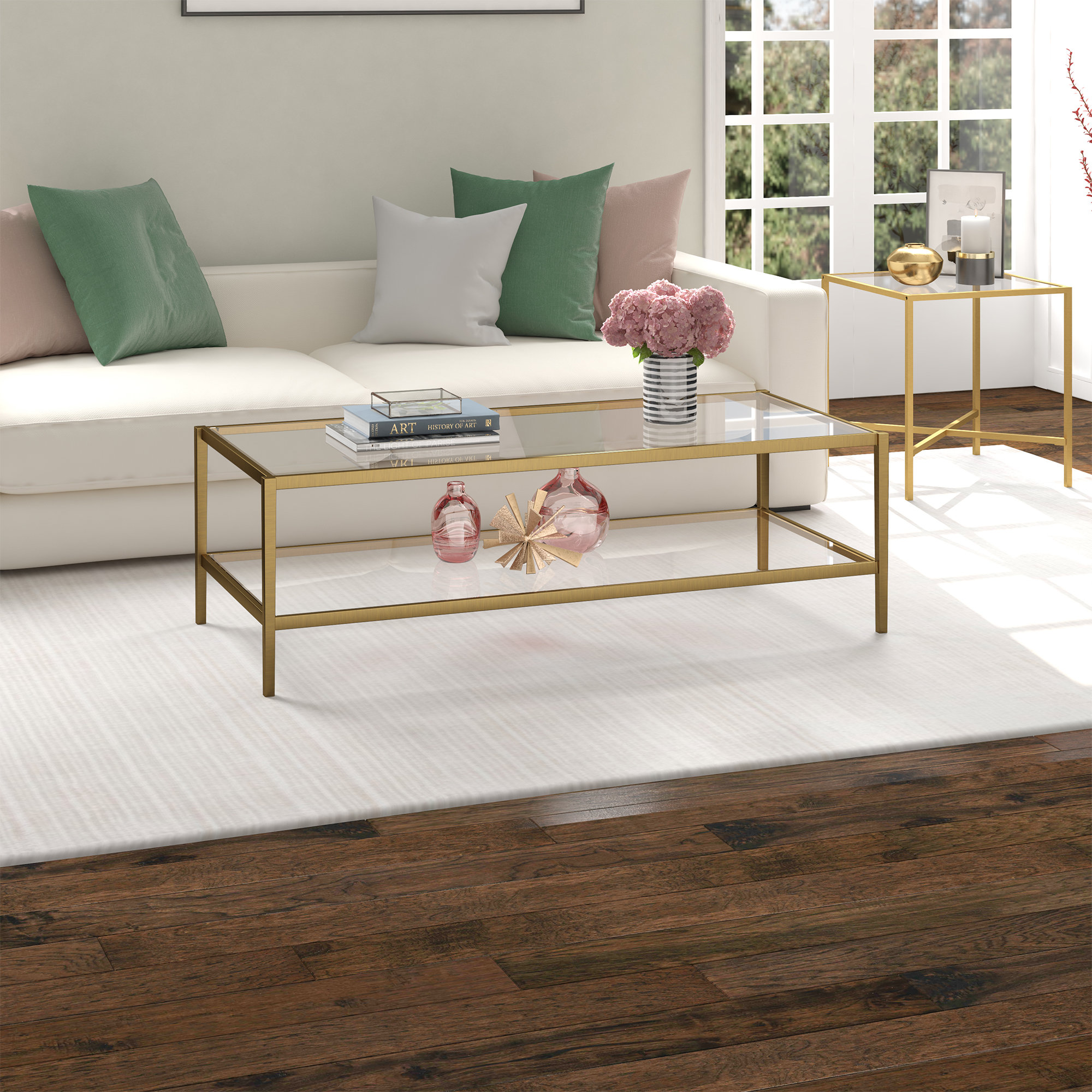 Hudson & Canal Hera Coffee Table with Storage | Wayfair.ie