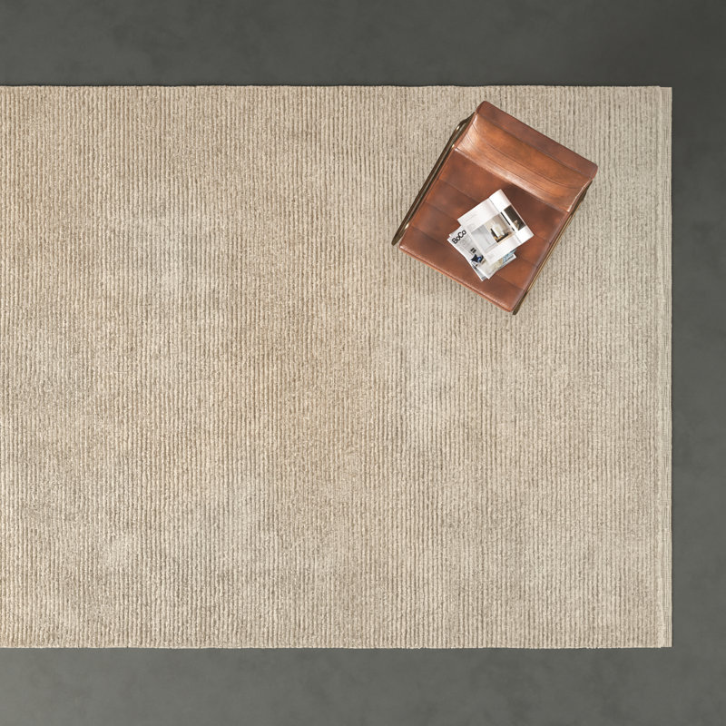 Wilda Hand Tufted Wool Indoor Rug, Rectangle 5' x 8'