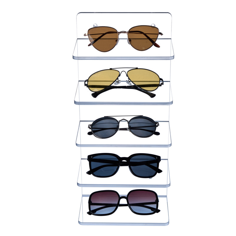 5 Tier Sunglasses Wall Mounted Jewellery Holder