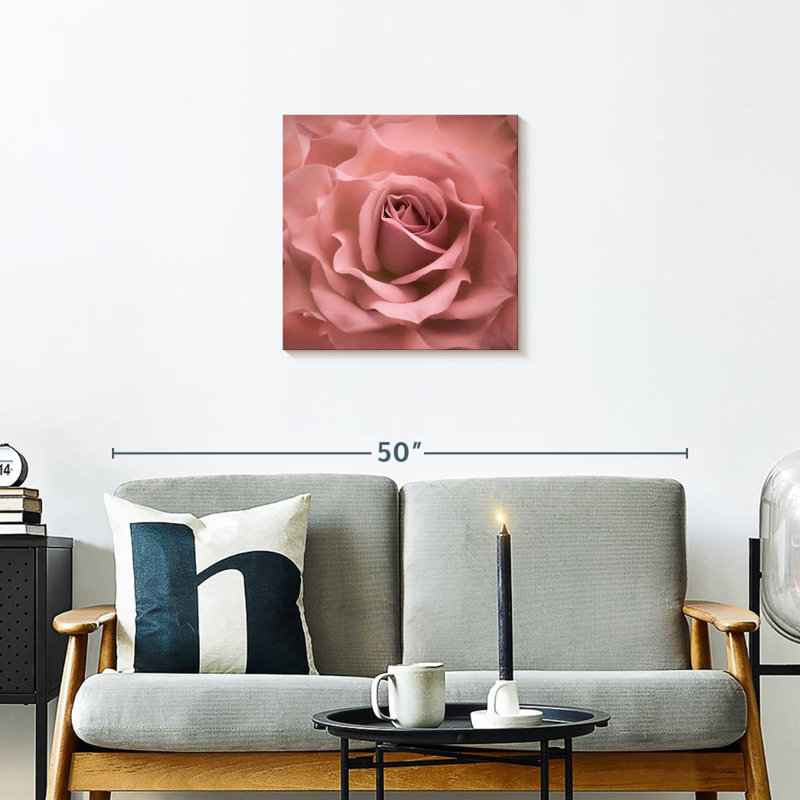 Harnek Misty Rose Pink Rose, 20'' H x 20'' W
