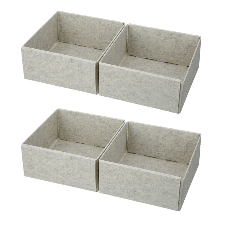 Organisateur de tiroir à vêtements YBM Home, H 4,75 po x l 10 po x P 10,5 po, 4