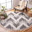 Emmariah Tassel Performance Chevron Rug-1344245934