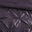 Couette de lit queen de 7 pièces, couleur prune - Taies d'oreiller de style charmant