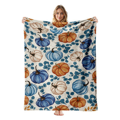 Couverture simple en flanelle JYK Halloween