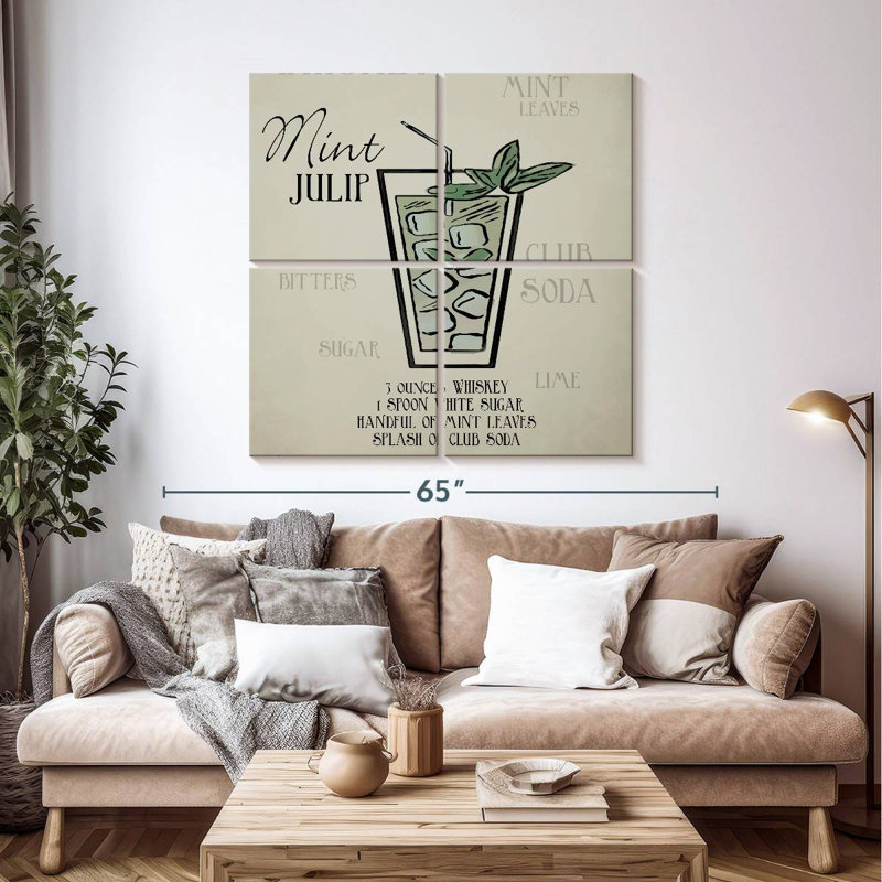 Yarlin Mint Julip Single Layered, 45'' H x 45'' W