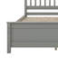 Base de lit plateforme avec tête et pied de lit, table de chevet avec tiroir de rangement et tablettes supérieures-1062218546-1062218541