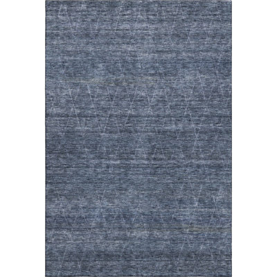 Premium Machine Washable Gurubaksh AMF1165 Geometric Rug