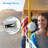 Biyori Clip Fan with Adjustable Speeds Night Light Versatile 3-in-1 Design-98235933