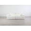 Canapé modulaire carré en cuir véritable 89 "Emma