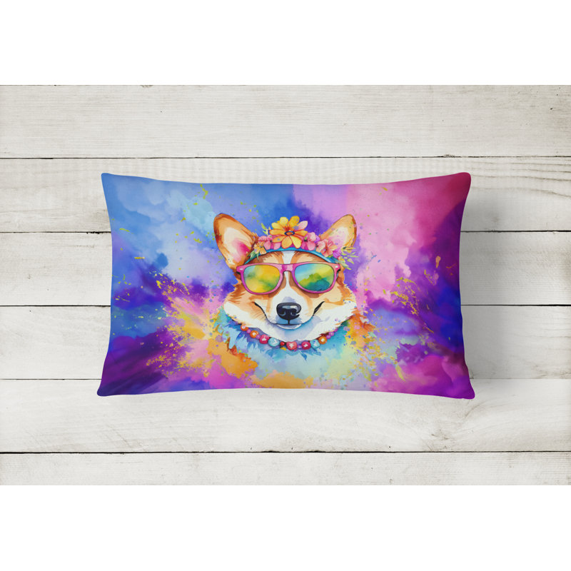Other/No Pattern Outdoor Throw Pillow, 12" x 16", Rectangular