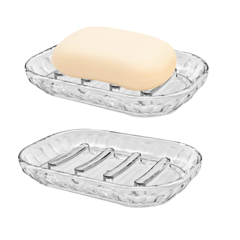 2 Pack Soap Dish Holder for Bar Soap