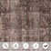 Tapis court rouille à motif rétro Western