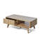 Yaelle Four Leg Coffee Table with Storage-452192029