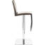 Lamboro Signaure Range Swivel Upholstered Adjustable Height Counter Stool with Metal Frame-1748097816