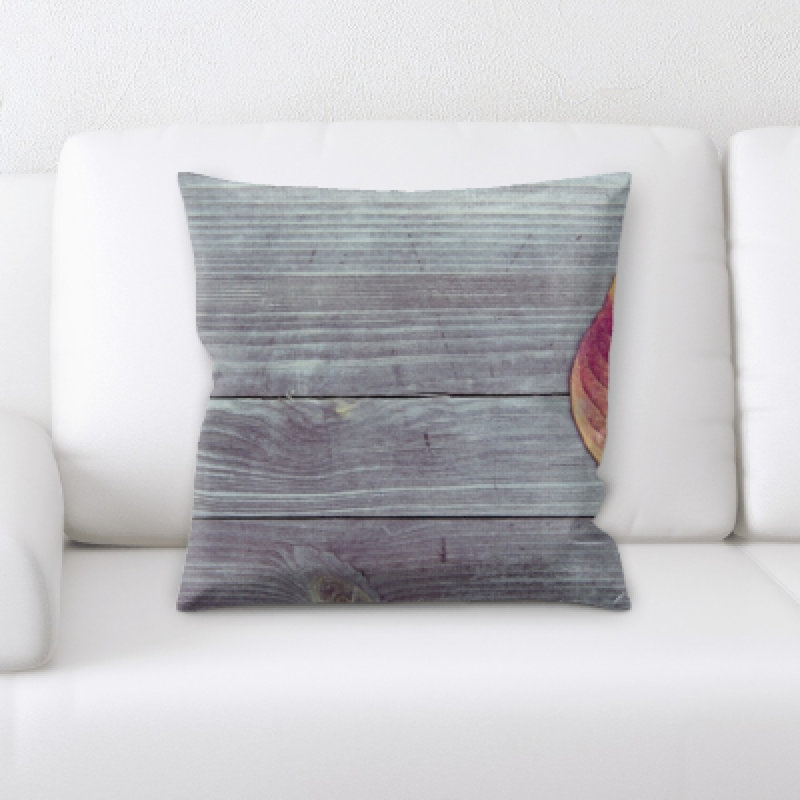 Housse et insert de coussin carré Malbon Wooden Textures