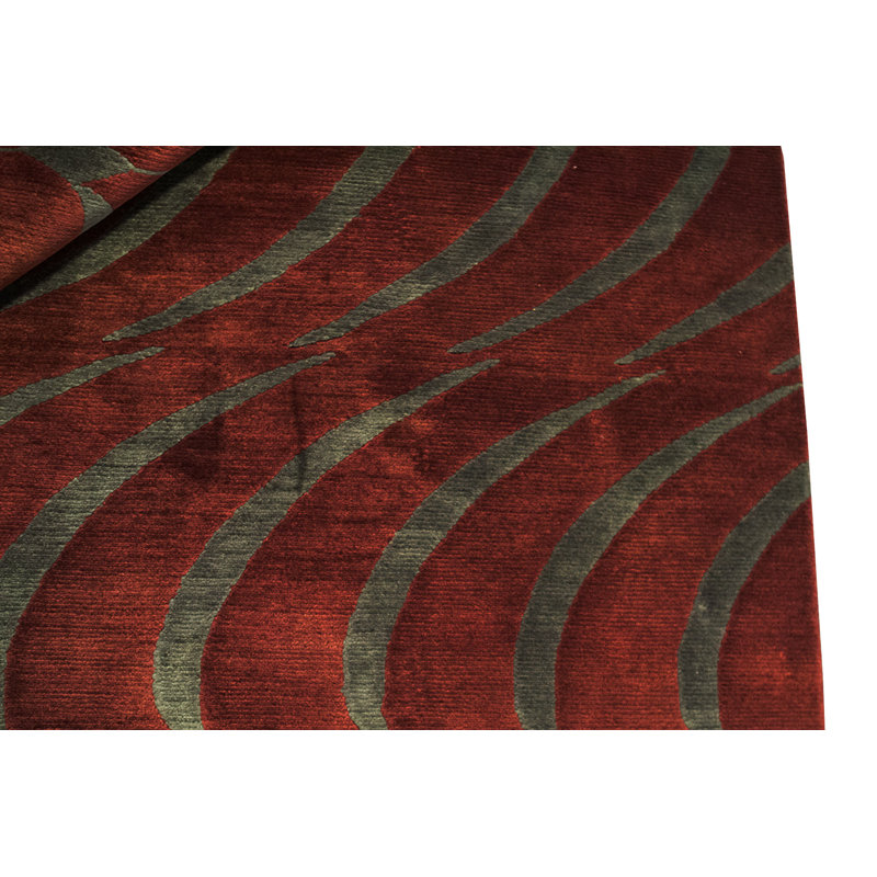 Tapis beige noué à la main de haute qualité