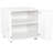 Mobile File Cabinet For Small Spaces With Adjustable Shelf & Locking Wheels - White Home Office Storage 360 Rotation-682261795