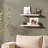 Sydney 24" W x 6" D Floating Shelves Set with Invisible Wall Mount Brackets-89833780