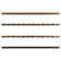 36" x 1" Composite Interlocking Deck Side Trim