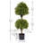 40'' Artificial Boxwood Double Ball Topiary Trees
