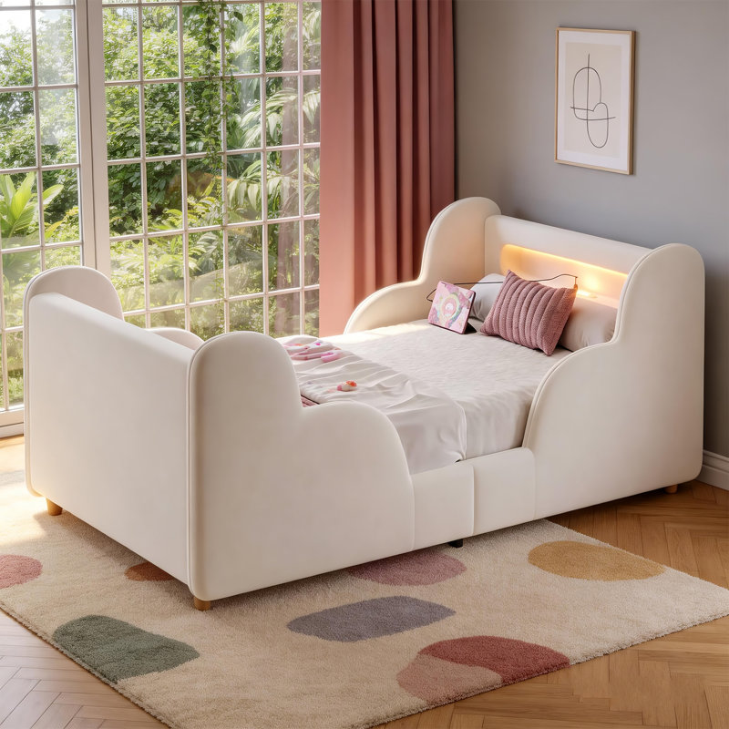 Single (3') Standard Bed Frame, Beige