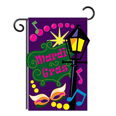 Double Sided 18.5'' H x 13'' W Polyester Garden Flag