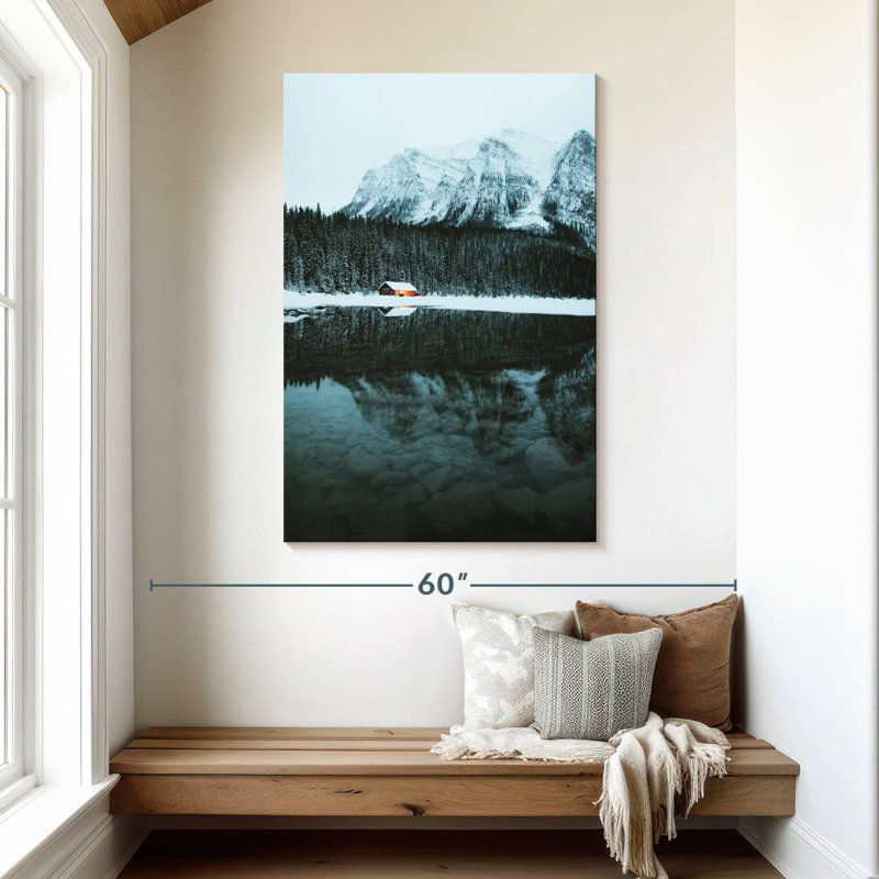 Chalet d'hiver Alvord Lake Louise, H 48 po x l 32 po